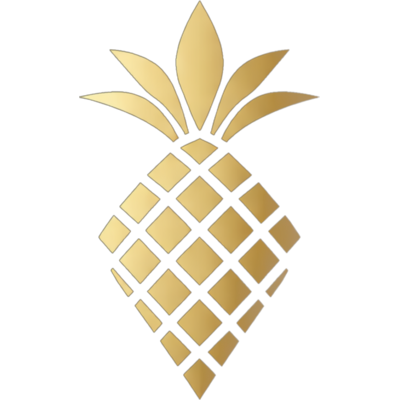 L’ananas gravé sur la branche du modèle SUMMER PINEAPPLE.