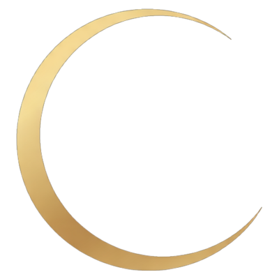 Le croissant de lune gravé sur la branche du modèle SUMMER MOON.